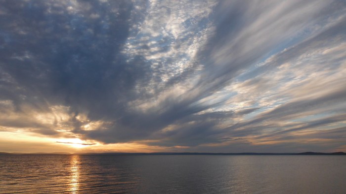 22 JUNE 2012 - SUNSET CAPE BRETON NOVA SCOTIA