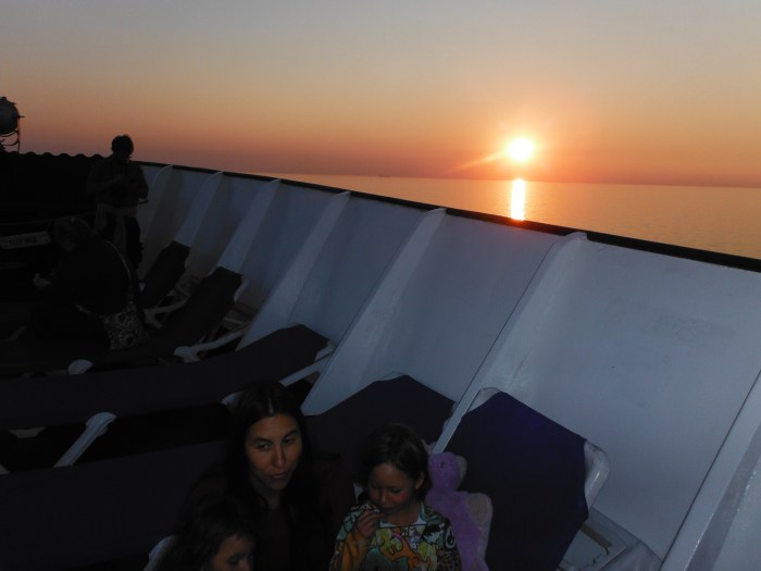 12 JULY 2012  - ferry ride across lake michigan