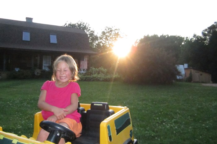15 JULY 2012 – Field – Four-Wheeler Ride – Fun – Mellen Wisconsin